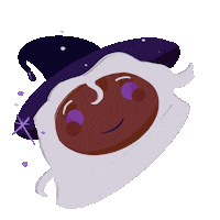 brunamartinsdorneles magic sparkle witch air Sticker