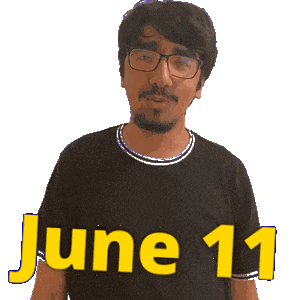 June 11 Sticker