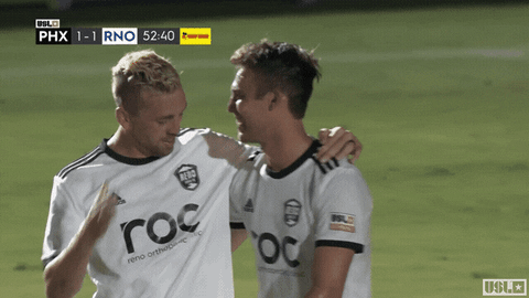 Soccer Celebration GIF by USL