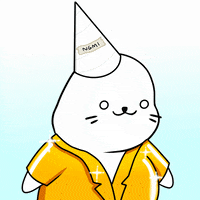 Illustration Blinking GIF by Sappy Seals Community