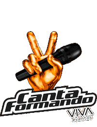 Sing The Voice Sticker by VIVA EVENTOS