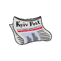 kyivpost media ukraine press writer Sticker