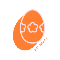 Spring Easter Sticker by eathappy