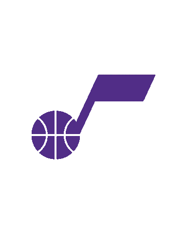 Utah Jazz Logo Sticker by NBA