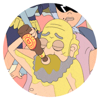 Bottoms Up Baby Sticker by The Roku Channel