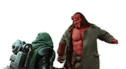 HellboyMovie demon hell hellboy milla jovovich Sticker