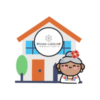 Real Estate Home Sticker by Base Cúbica Inmobiliaria