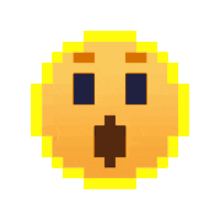 Pixel Wow Sticker by joojaebum