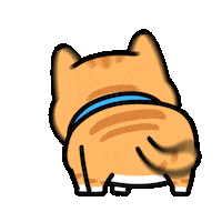 Tabby Cat Dance Sticker by Lord Tofu Animation