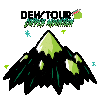 Mountain Dew Sticker by Dew Tour