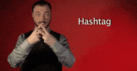 sign language hashtag GIF by Sign with Robert