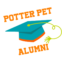 potterleague potter league potterleague adoptpl potter pet alumni Sticker