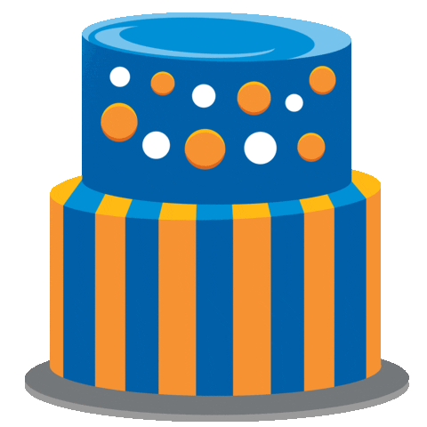 celebrate birthday cake Sticker by University of Florida