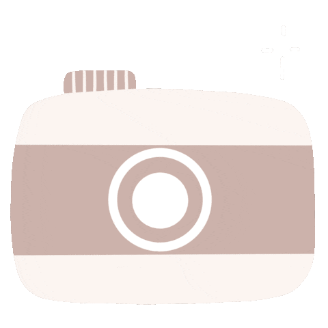 Camera 白 Sticker