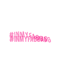 inmyfabbag imfb Sticker by FabBag Gifs