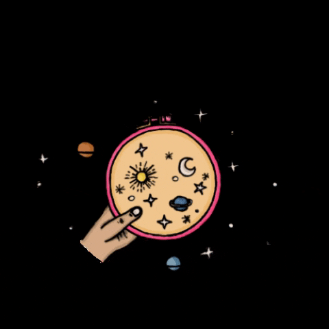 ilustra-lule giphygifmaker universo bordado bordar GIF