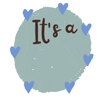 Reveal Gender Sticker by Dockwerk