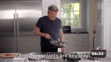 Those Eggplants Are Beautiful 