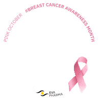 Breast Cancer October Sticker by Eva Pharma