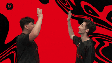 High Five Call Of Duty GIF by 100 Thieves