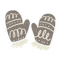 mandaland christmas holiday snow winter Sticker