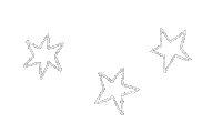 drawzdek star stars sparkle glitter Sticker
