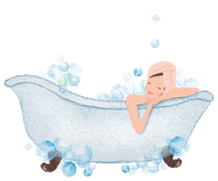 Bath Bio Sticker by Biokosma