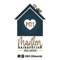 Madlenhairapetianlogogifblackgif Sticker by JohnHart Real Estate