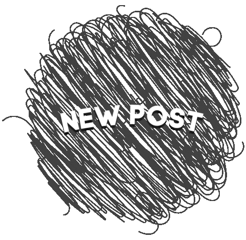 New Post Click Here Sticker
