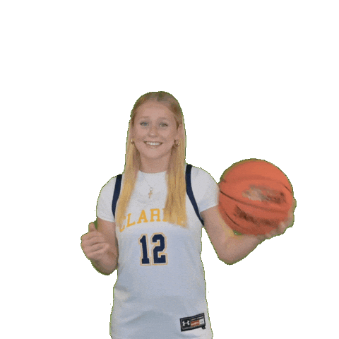 Clarke Athletics Sticker by Clarke University