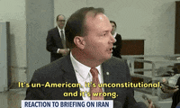 news mike lee iran briefing GIF