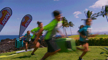 paradise run reality game show GIF by Nickelodeon
