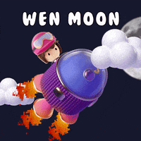 imaginaryones meme space nft rocket GIF