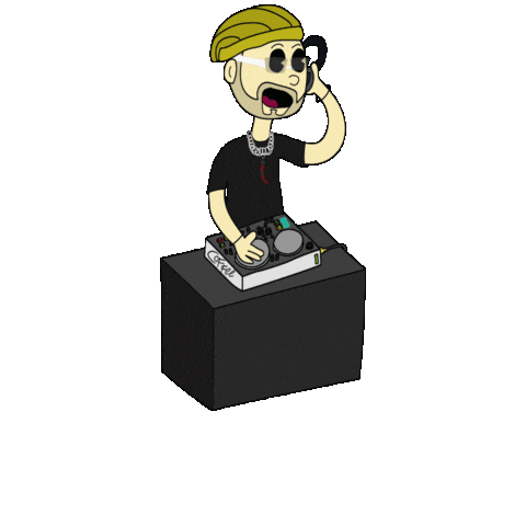 dananibeats giphygifmaker love animation illustration Sticker