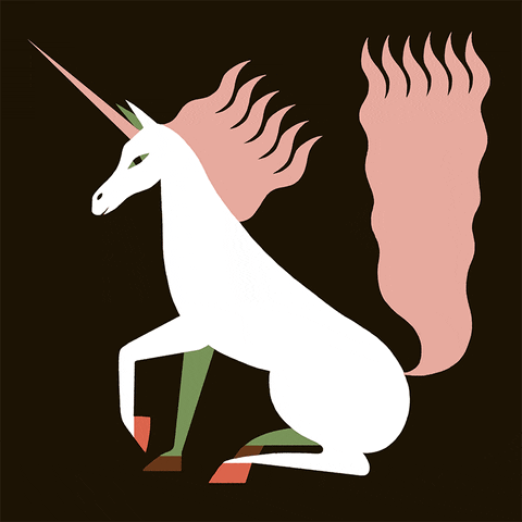 magic unicorn GIF by The New Yorker