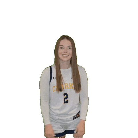 Clarke Athletics Sticker by Clarke University