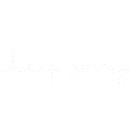 Pastel Keep Going Sticker