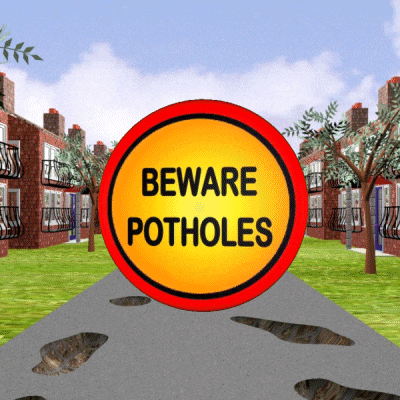 Potholes Craters GIF