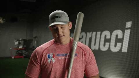Anthony Rizzo Smile GIF by Marucci Sports