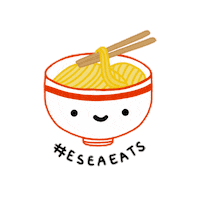sketchykarr noodles ramen sendnoods sketchykarr Sticker