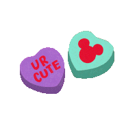Walt Disney World Hearts Sticker by Disney Springs