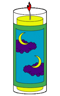 Candle Astrology Sticker by Trap Bob