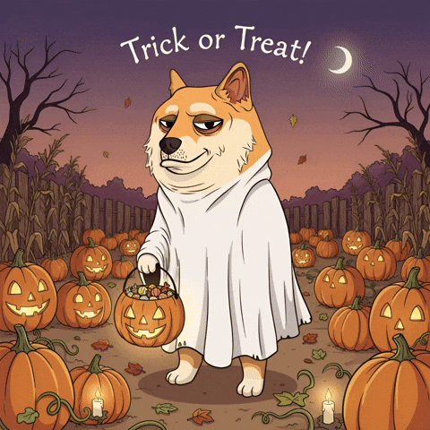 Trick Or Treat Dog GIF by Doge Pound