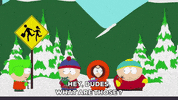 chatting eric cartman GIF by South Park 