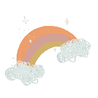 gabriela_la rainbow aesthetic soft arco iris Sticker