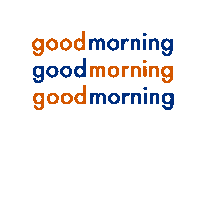 Good Morning Hello Sticker by Paso Park