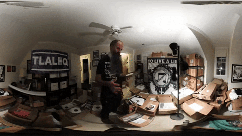 Vinyl Record Phonograph GIF by To Live A Lie Records