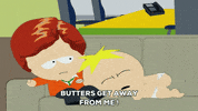 kyle broflovski underwear GIF by South Park 