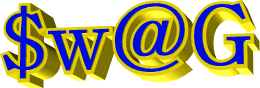 swag zooming in Sticker by AnimatedText