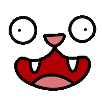 Animal Face Smile Sticker by Artandsuchevan